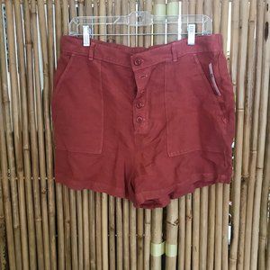 NWT Anthropologie Cloth + Stone Button-up shorts